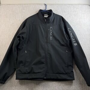 Cinch Soft Shell Jacket Concealed Carry Men's Size XXL Black